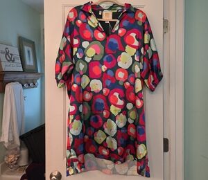 Colorful Floral Women's Dress